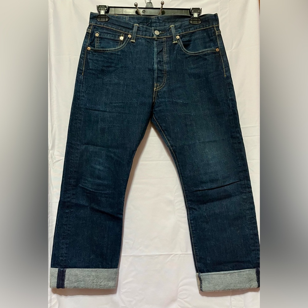 Levi's Men's Deep Indigo Straight Jeans